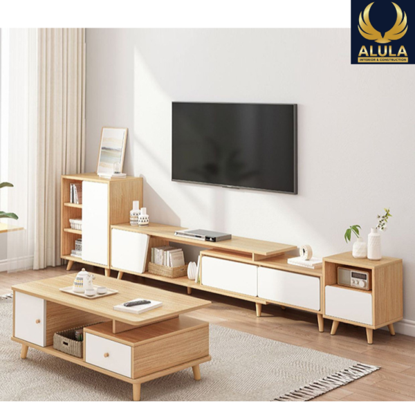 Kệ tivi+bàn trà ALULA-K.10