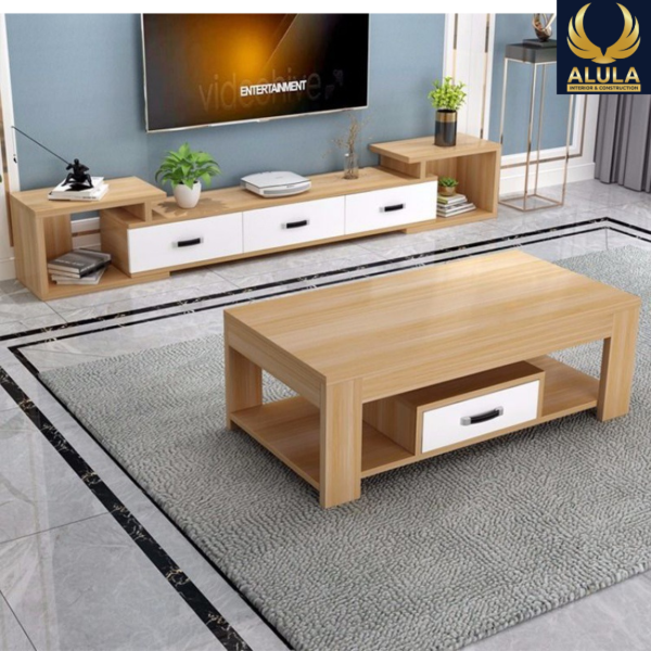 Kệ tivi+bàn trà ALULA-K.03