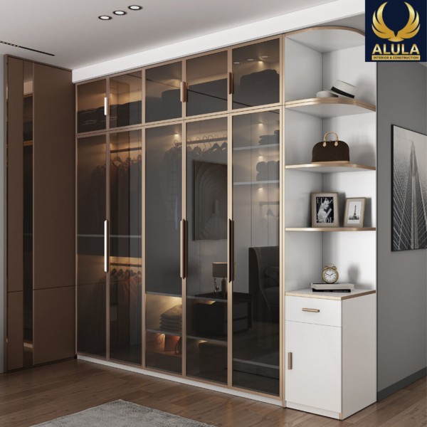Tủ Quần Áo Gỗ Công Nghiệp Cao Cấp ALULA.T12